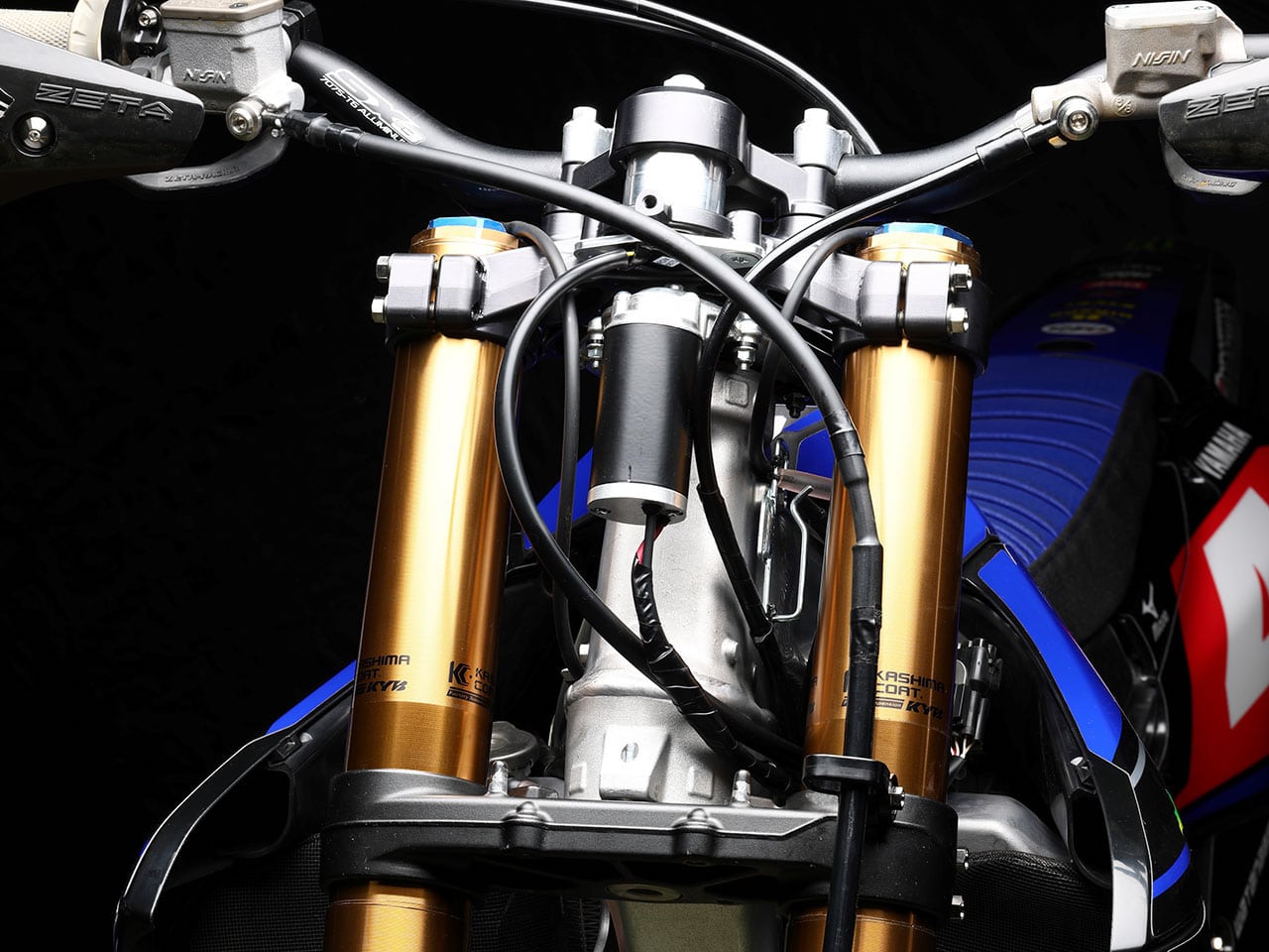 Prototype Electronik Power Steering dan Stabilizer Yamaha Untuk Motocross
