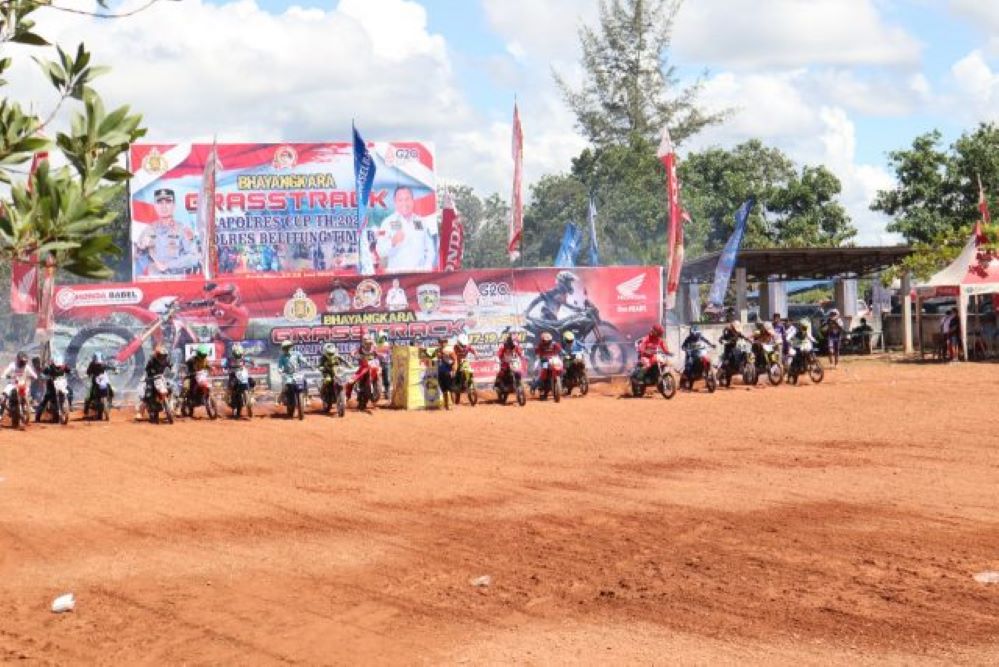 Grasstrack Bhayangkara Cup Race – Belitung Timur – Dukungan Penentu Kebijakan Daerah Untuk Prestasi Atlit Balap