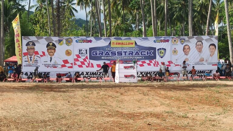 Kejurnas Grasstrack Putaran III Region V Sulawesi, Parigi Moutong –  Ciptakan Dampak Positif Sektor Ekonomi Sosial dan Pembinaan Pebalap  Lokal