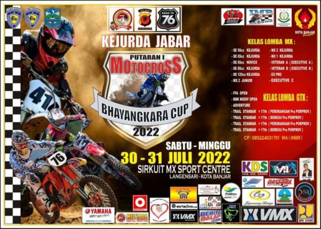 Kejurda Motocross Putaran 1 Jawa Barat – Ciptakan Semangat Berprestasi Crosser Muda Dukungan Legenda Motocross