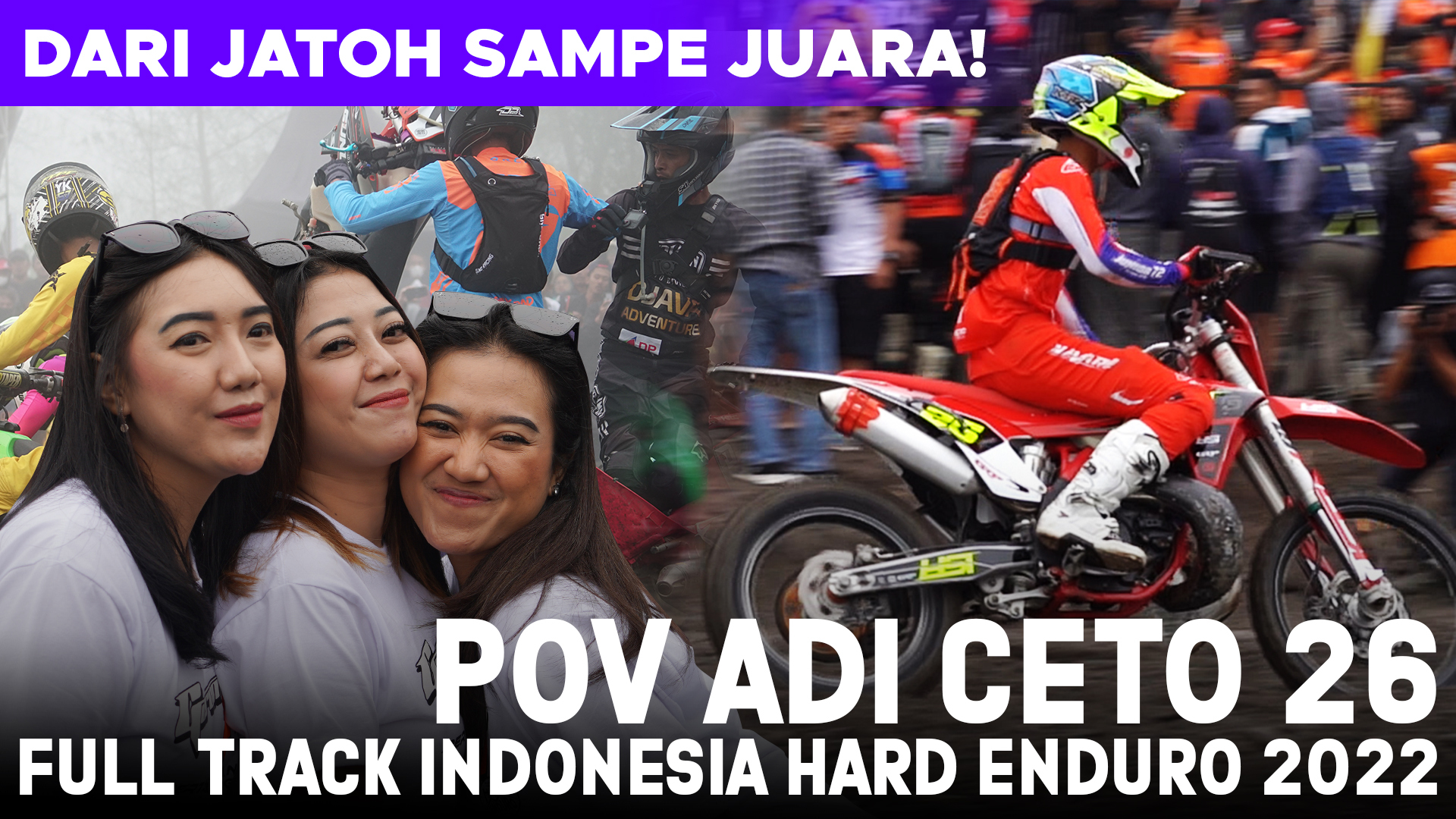Inilah Aksi Memukau Adi Ceto dalam Power to Power Indonesia Hard Enduro Seri 2 2022