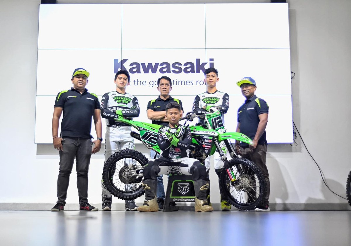Ada Sejarah Baru, Tim Bali MX Resmi Jadi Tim Pabrikan yang Dapat Dukungan Penuh Kawasaki