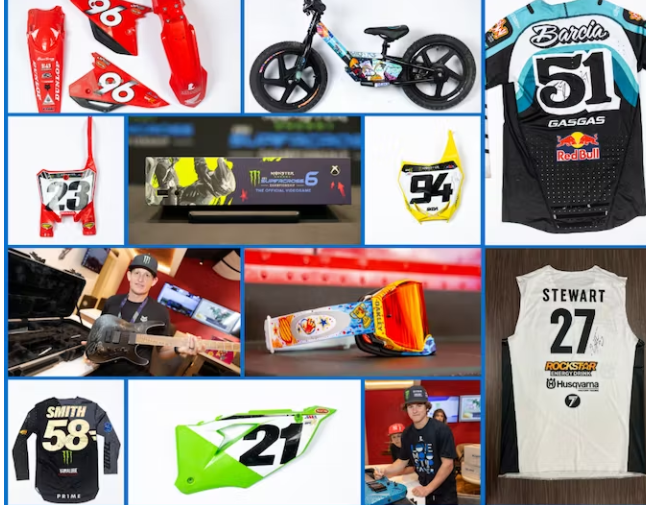 Supercross Adakan Lelang Spesial Barang Pembalap untuk Anak-anak Penderita Kanker