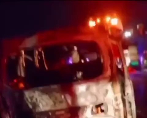 Service Car Tim Agra Vino Terbakar, Beruntung Tak Ada Korban Jiwa