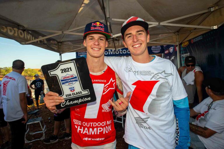 Lawrence Bersaudara Pimpin Klasemen Sementara AMA Pro Motocross 2023