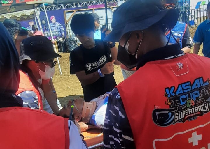 Pembalap Muda M. Ruli Riski Alami Kecelakaan di Kasal Cup JC Supertrack Salatiga, Dilarikan ke Rumah Sakit