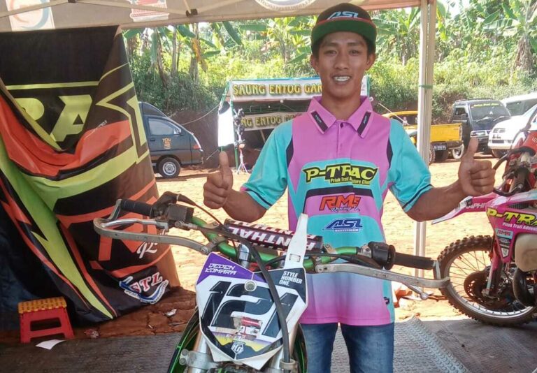 Kelas Trail Sport Lokal 30+ Jadi Milik Pembalap asal Bandung