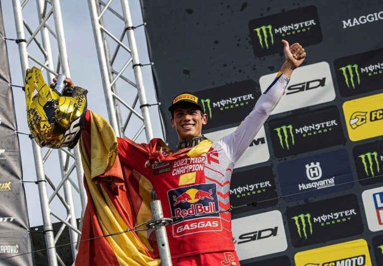 Sah! Jorge Prado, Pembalap asal Spanyol, Resmi Dinobatkan sebagai Juara Dunia MXGP 2023