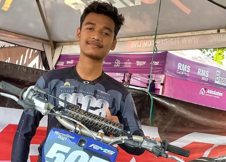 Pembalap Lamongan Marcelino Rigi Kembali ke Lintasan Trial Game Dirt Seri 5 Mojokerto dengan Perolehan Waktu Terbaik di Hari Pertama