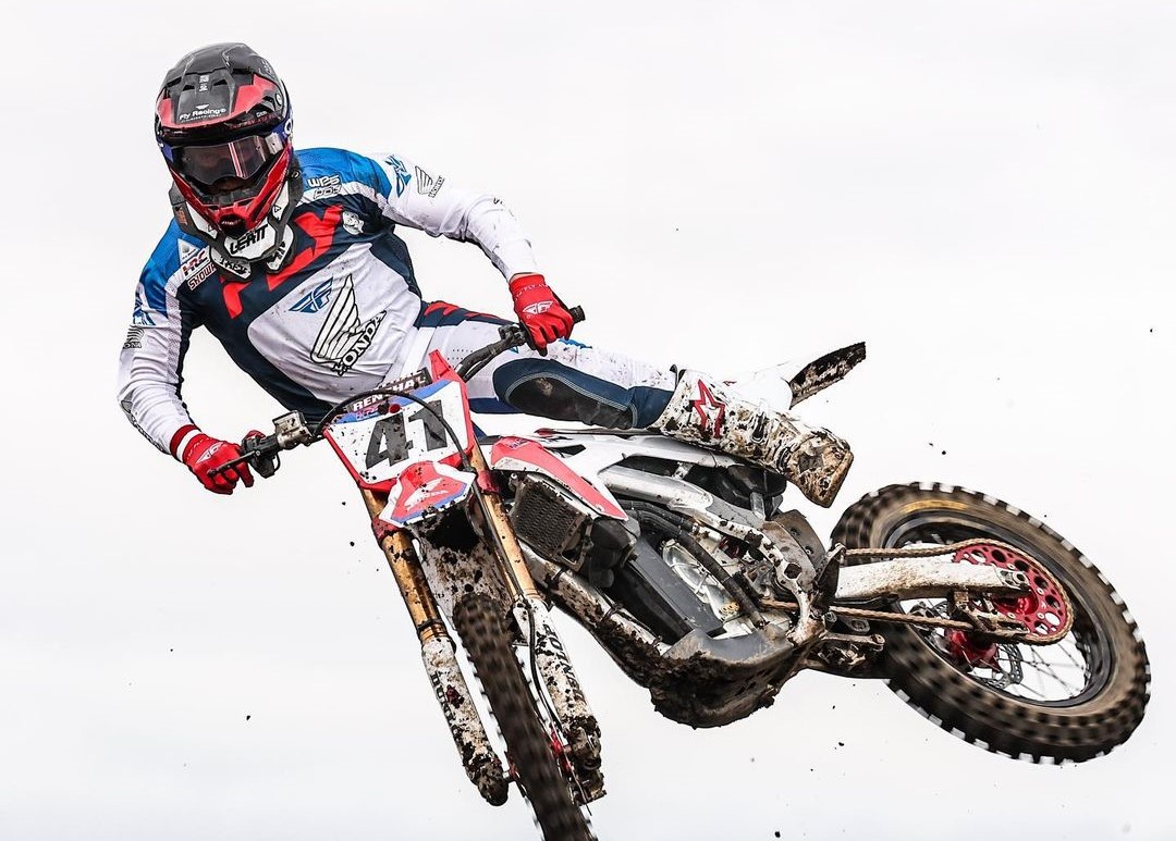 Motor Trail Listrik Honda CR Electric Proto Resmi Debut Balap, Sukses Bawa Trey Canard Raih Holeshot Ganda di Kejuaraan Motocross Jepang