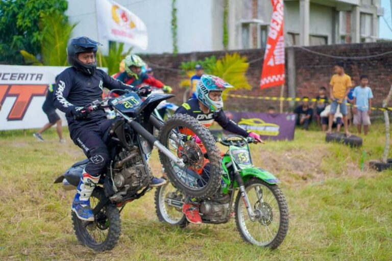 Lahan Kosong Seluas 7.000 M² Disulap Jadi Sirkuit untuk Gelar Event Fun Race Enduro di Jembrana Bali