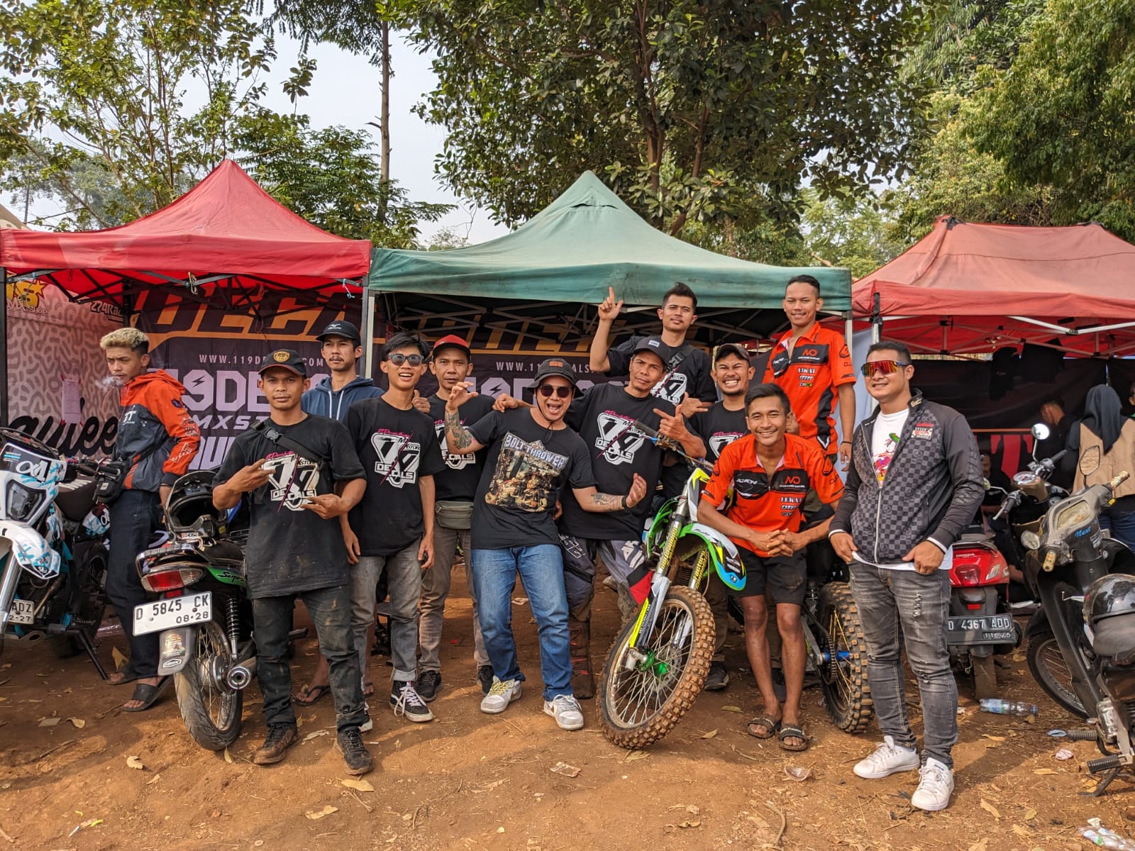 Tim 119 Decals Jadi Pendatang Baru di Ajang Enduro, Perdana Turun di Final Kejurda Enduro Jabar 2023