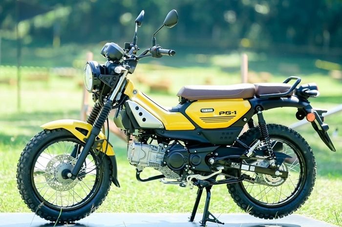 Pesaing Motor Bebek Trail Honda CT-125 sudah Hadir di Thailand, Kapan Yamaha PG-1 Masuk ke Indonesia?