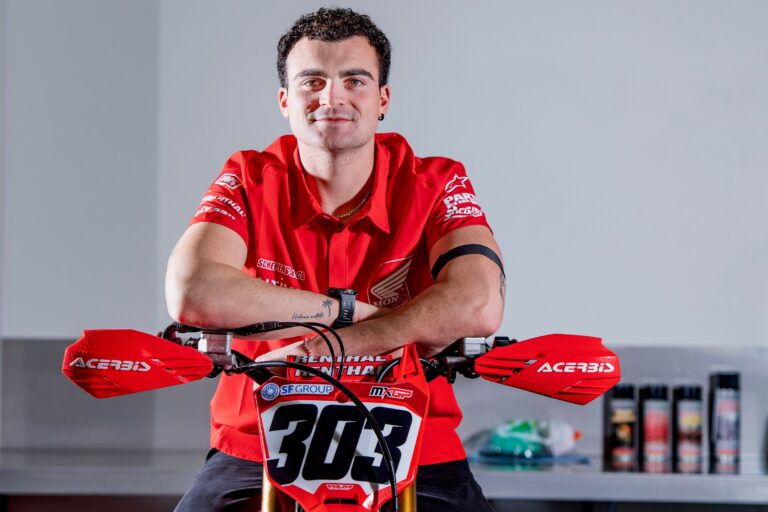 Standing Construct Honda MXGP Merekrut Bintang Muda Italia, Alberto Forato, untuk Musim MXGP 2024