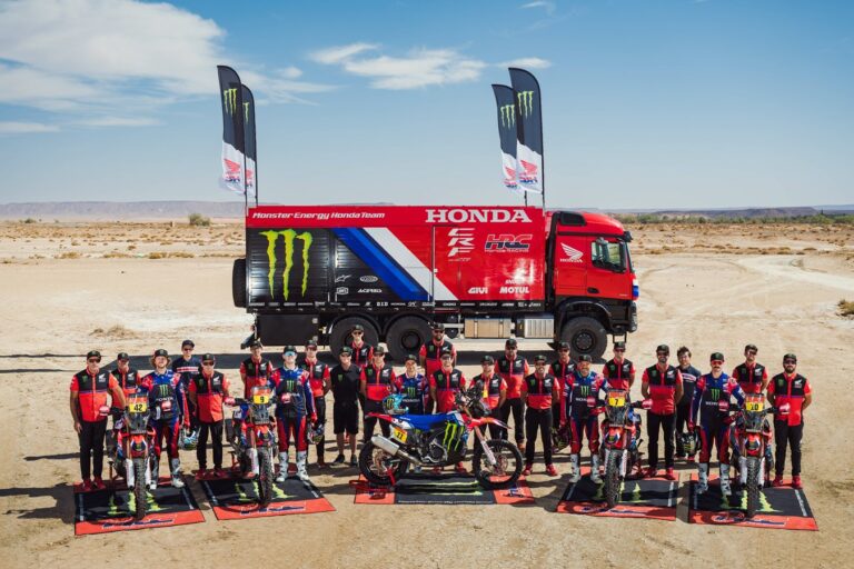 Tim Monster Energy Honda Bersama 6 Pembalapnya Targetkan Kemenangan Seperti Tahun-Tahun Sebelumnya di Reli Dakar 2024