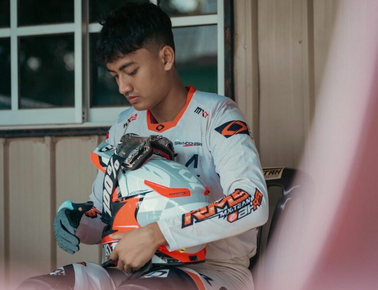 Pembalap Indonesia Ananda Rigi Alami Kecelakaan di Seri Pembuka Liga Supercross India, Ini Kondisinya