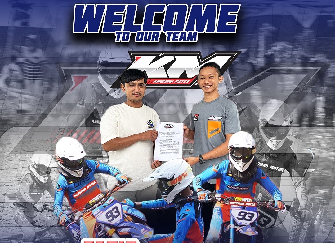 Resmi Gabung Karomah Motor untuk Kompetisi Grasstrack 2024, Fabio Erlang Juga akan Membalap Bersama 3 Tim Ini