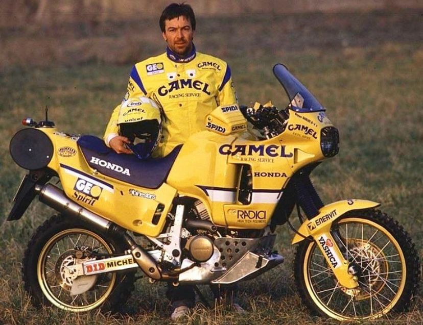 Inilah Honda Africa Twin Camel Trophy Edition yang Digunakan Bappe Gualini di Paris Dakar Era 1990-an