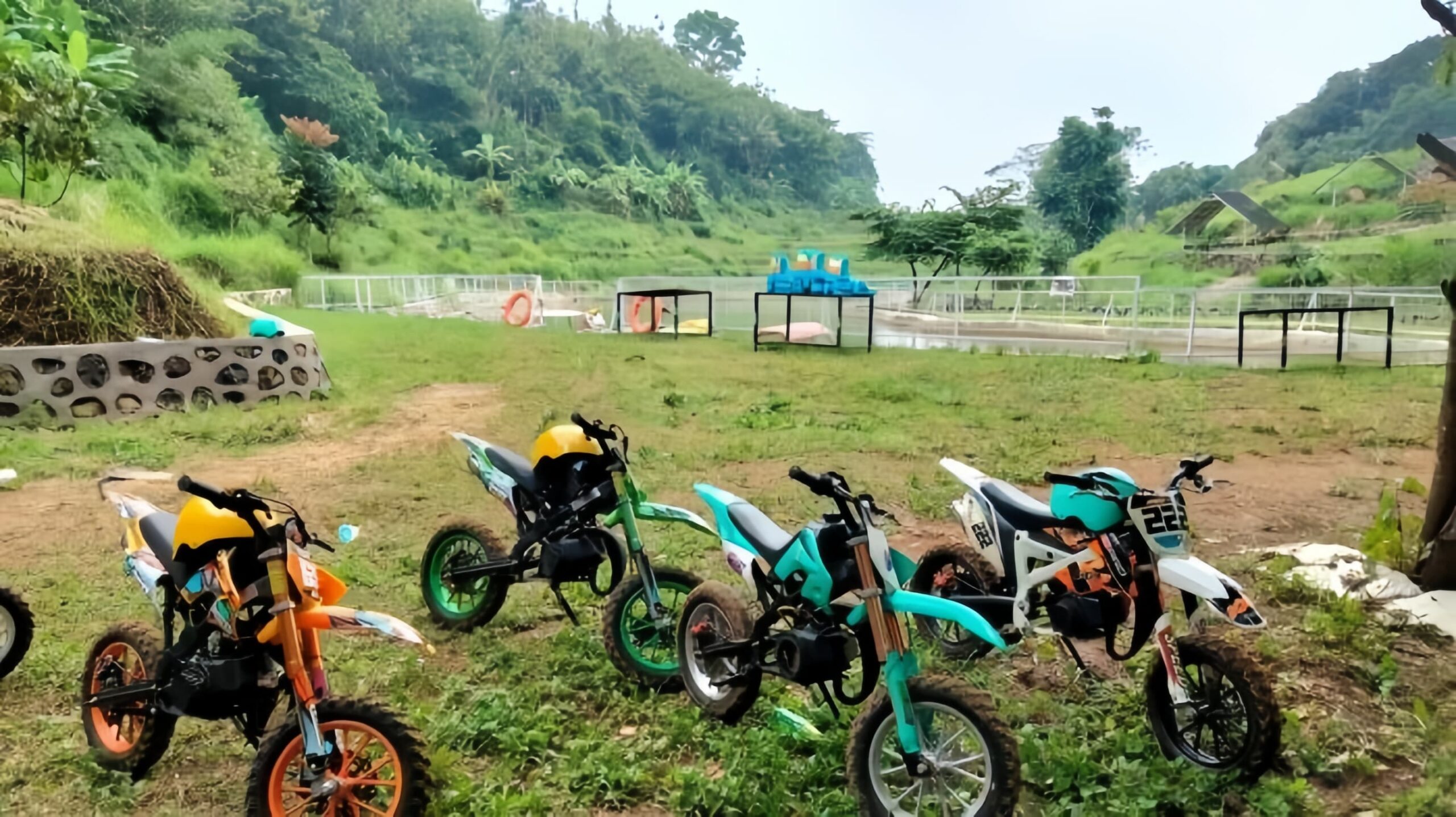 Wisata Alam Woodland Punya Wahana Motocross, Bisa Latih Anak-Anak Sambil Liburan