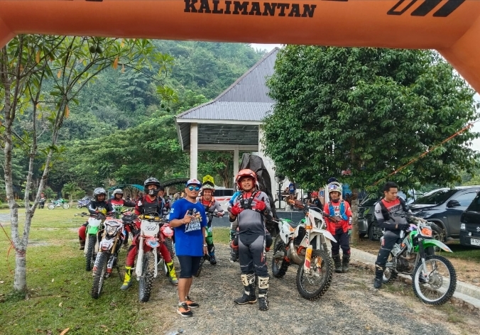 Lepas Kangen, 400 Riders Ramaikan Latber Trail Adventure di Taman Wisata Goa Lowo