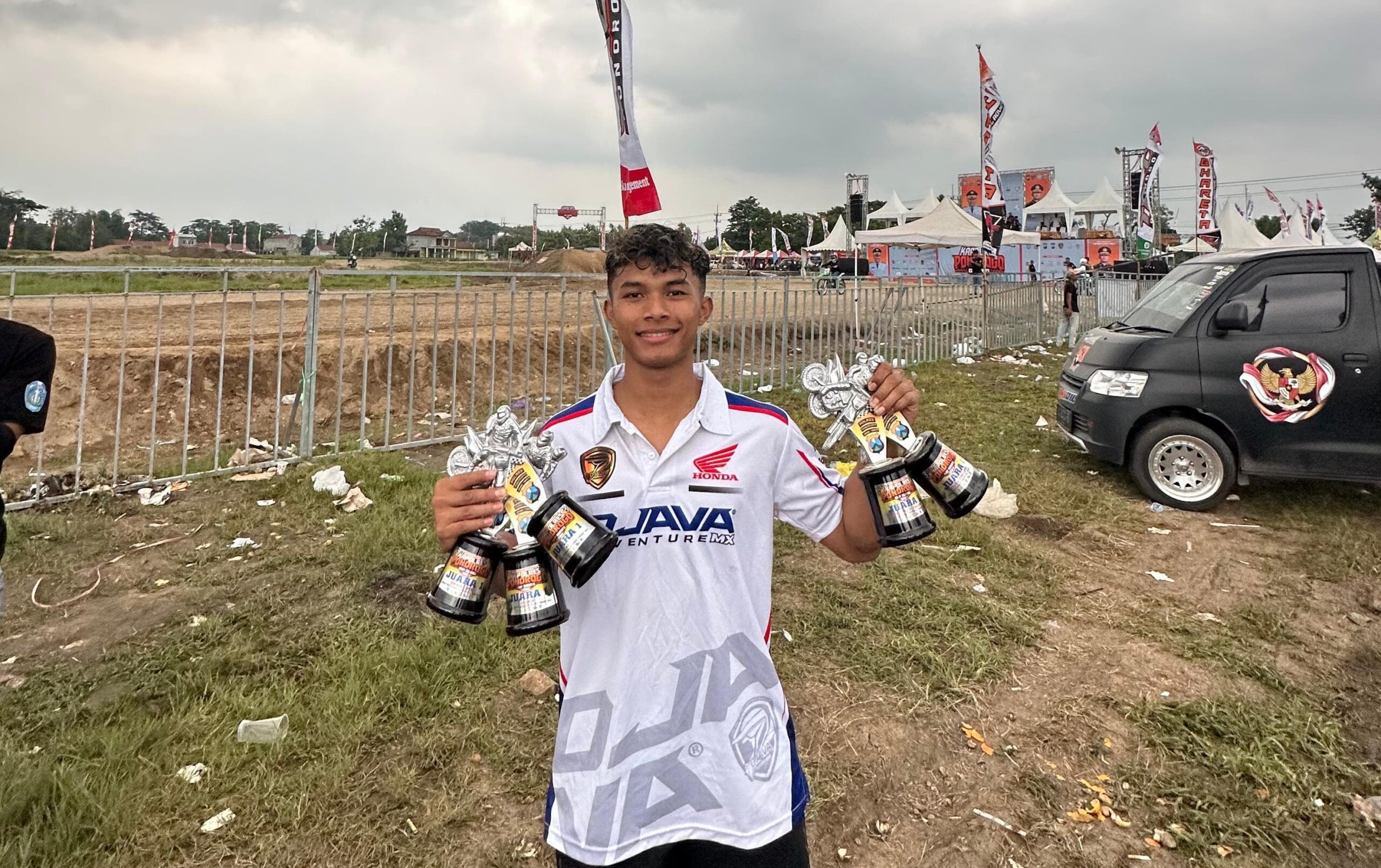 Dipadati Ratusan Starter, Ini Hasil Lengkap Grasstrack-Motocross Kapolres Ponorogo Cup Series 2024