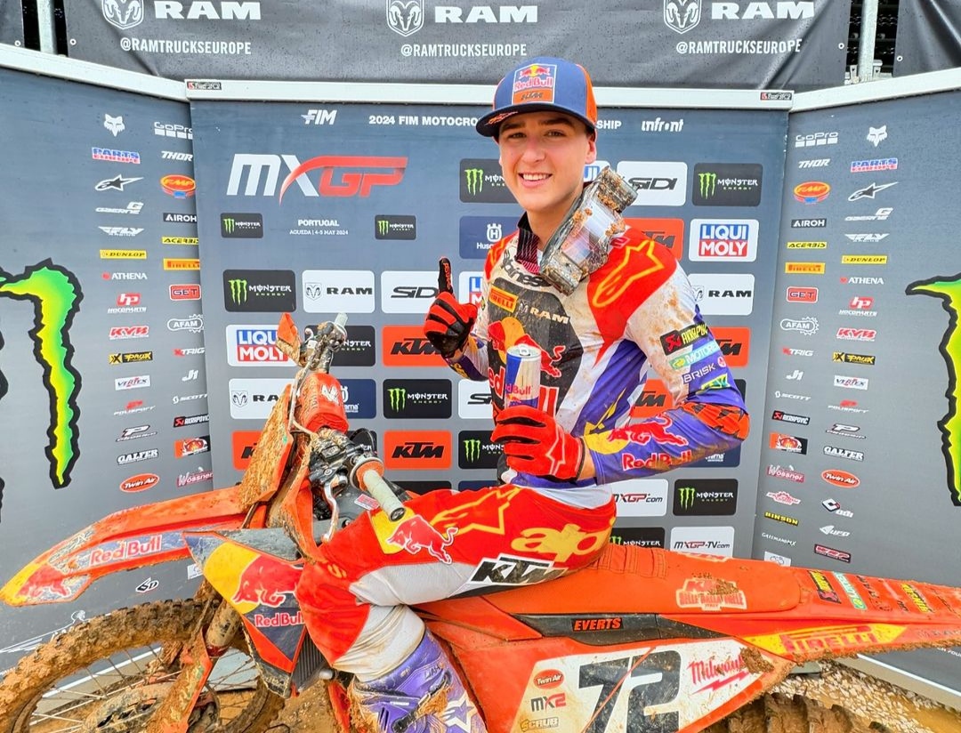 Liam Everts Kuasai MX2 dengan Kemenangan Ganda di MXGP Portugal, Pembalap Indonesia Kantongi Poin