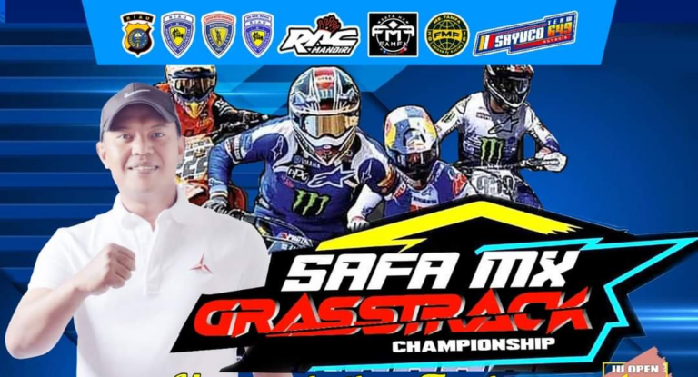 Ada Hiburan DJ dan Penonton Digratiskan, Safa MX Grasstrack Championship Dihelat Weekend Ini di Rokan Hulu, Riau