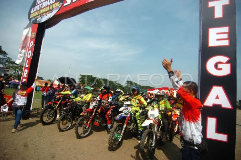 400 Riders Ikuti Trabas Kamtibmas Bersama Polda Jawa Tengah, Taklukkan Trek 50 Km dan Tanjakan Berhadiah