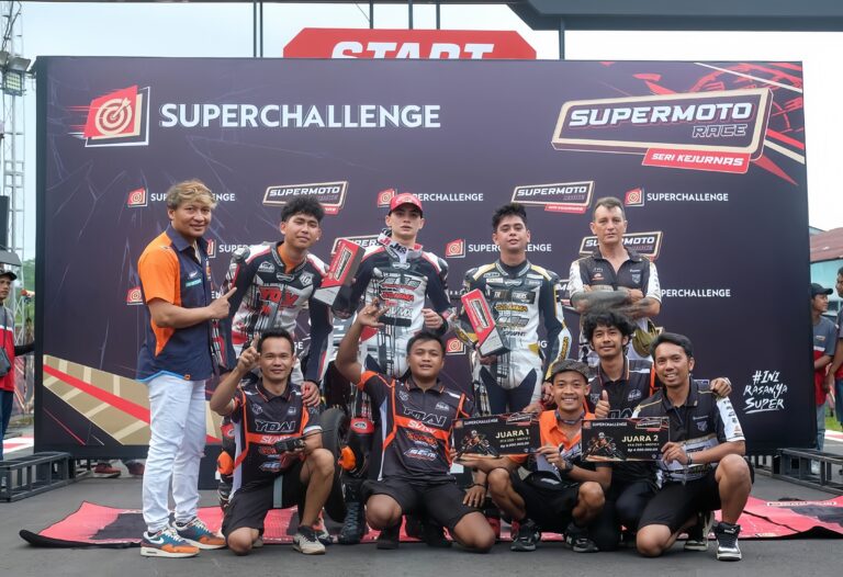 Yaasiin Somma Dominasi FFA 450, Maliki Somma Curi Kemenangan FFA 250 Superchallenge Supermoto Race Seri Kejurnas Tasikmalaya