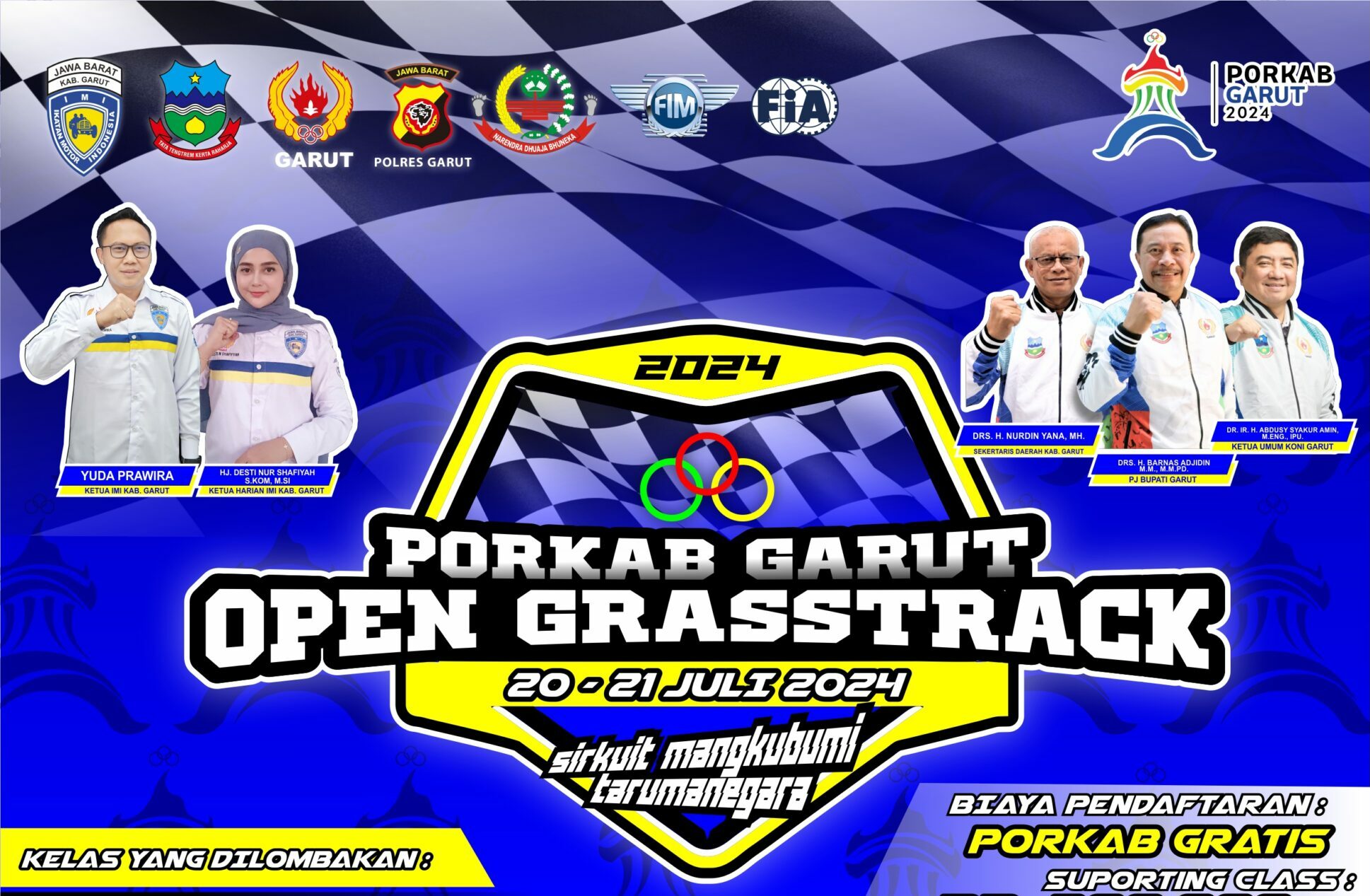 Pendaftaran Gratis! Grasstracker Garut Jangan Lewatkan Porkab Garut Open Grasstrack Juli Mendatang