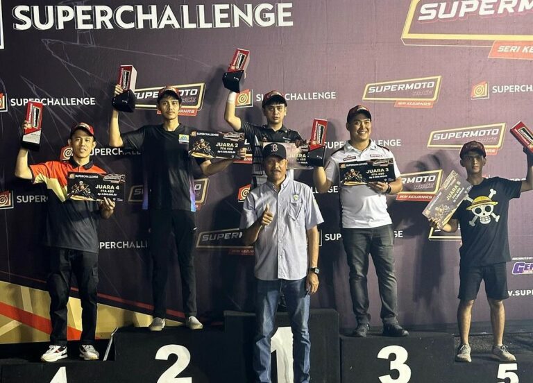Hasil Lengkap Seri 3 Superchallenge Supermoto Race 2024 di Semarang, Siapa yang Unggul?