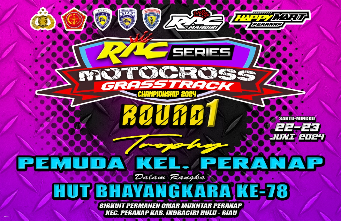 Rayakan Hari Bhayangkara, Ikuti Event RAC Series MX-GTX Championship 2024 di Riau, Berhadiah Puluhan Juta Rupiah dan Motor