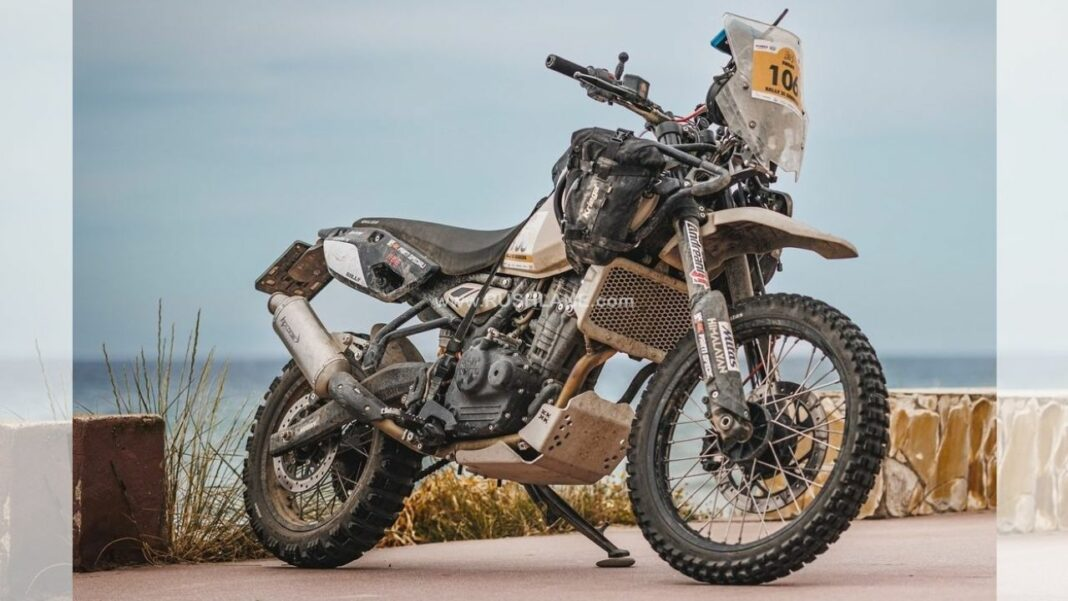 Modifikasi Royal Enfield Himalayan 450 Mampu Menembus Beratnya Reli Sardegna Italia