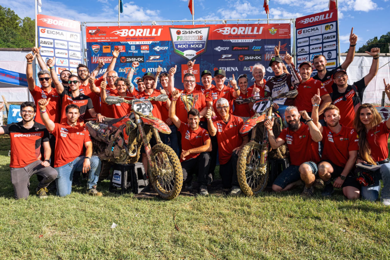 Hari Bersejarah bagi Ducati, dengan Menjuarai Italian Motocross Championship Putaran Keempat