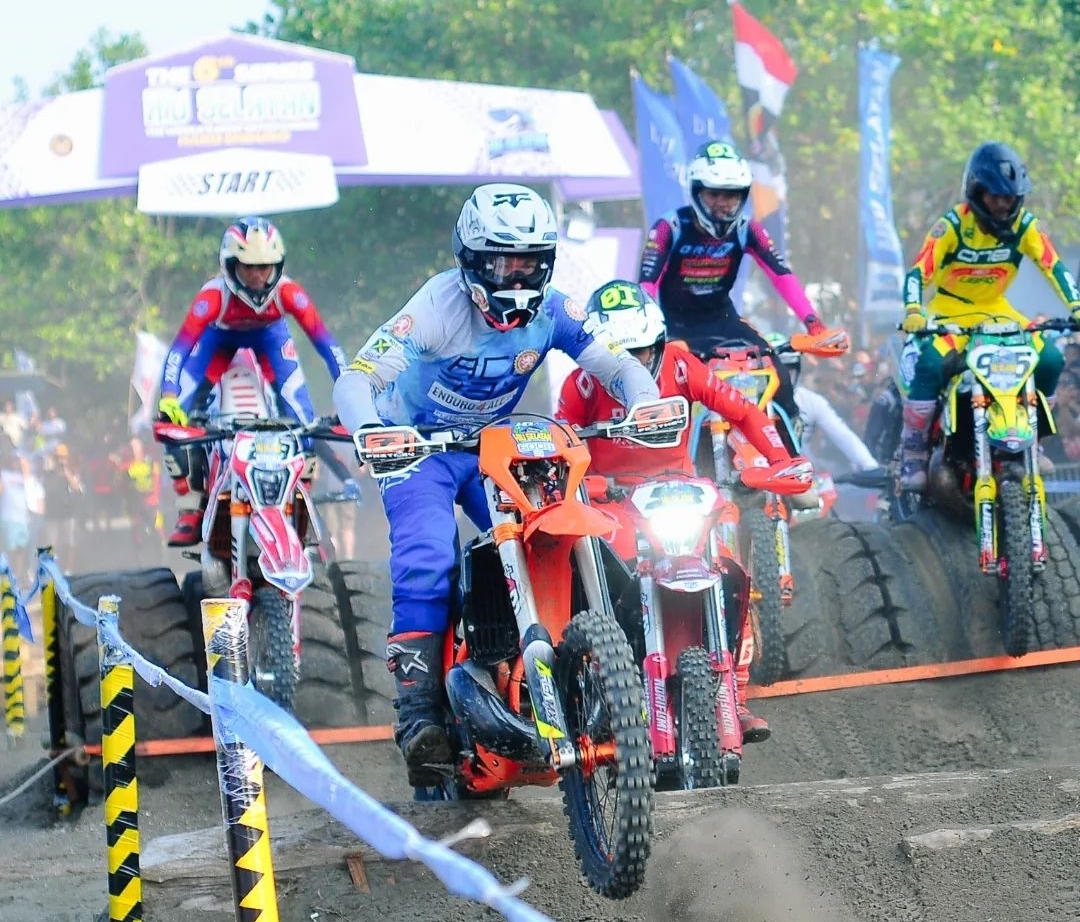 Keseruan Hiu Selatan Hard Enduro Sudah Dimulai Sejak Hari Pertama, Pembalap MAG Raih Podium Kelas Gold dan Silver