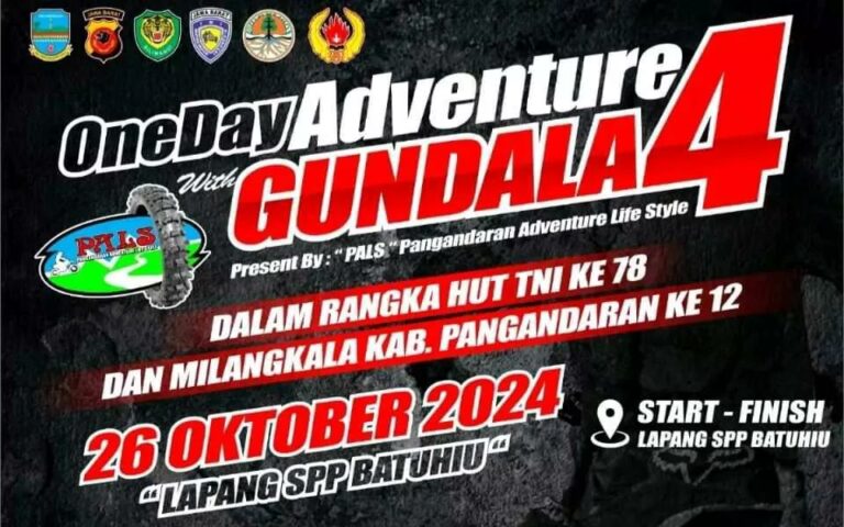 Berhadiah Mobil dan Motor, Ikuti One Day Adventure Gundala 4 di Pangandaran