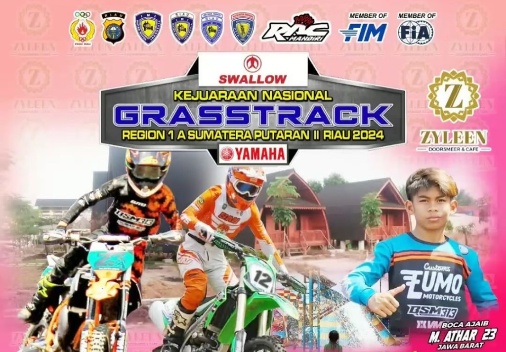 Bocah Ajaib M. Athar akan Bersaing di Kejuaraan Nasional Grasstrack Riau