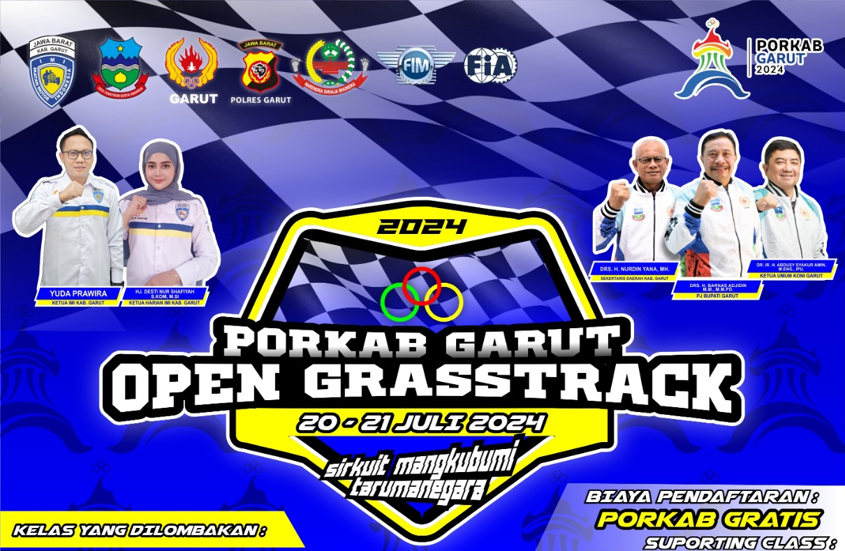 Ayo Braapers! Gasspol Ikuti dan Saksikan Porkab Garut Open Grasstrack