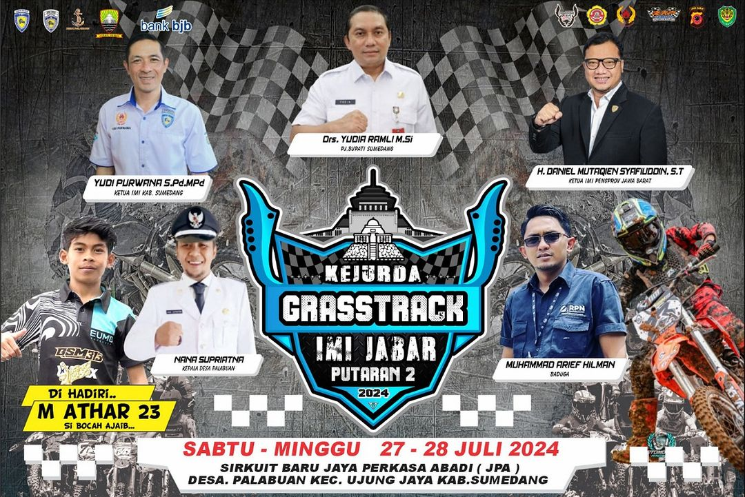 Grasstrack Mania Wajib Datang! Kejurnas Grasstrack IMI Jabar Seri 2 Siap Menghibur di Sumedang Pekan Ini