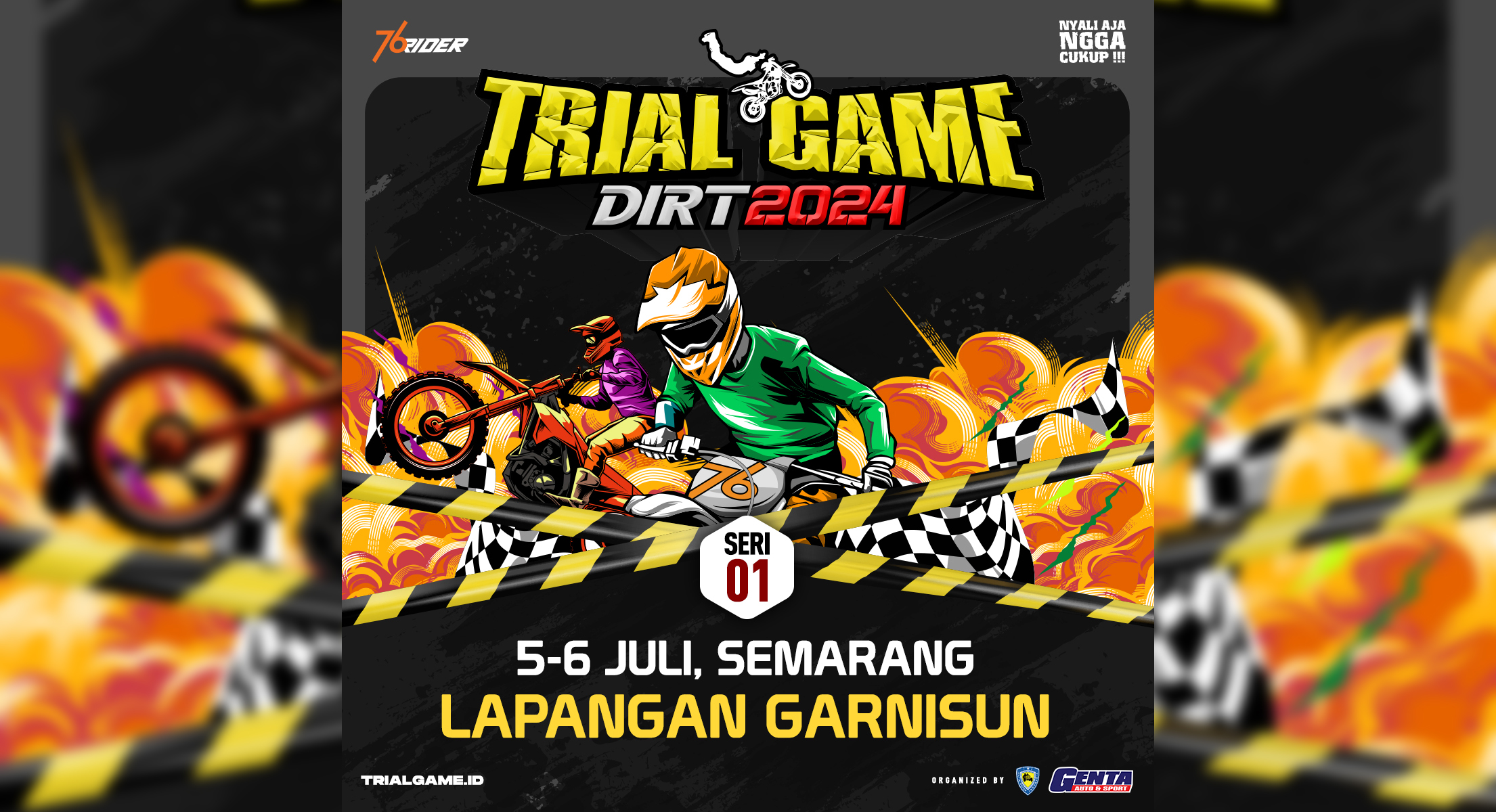 Trial Game Dirt 2024 Gratis untuk Ditonton, Ada Nite Race dan Pesta Kembang Api