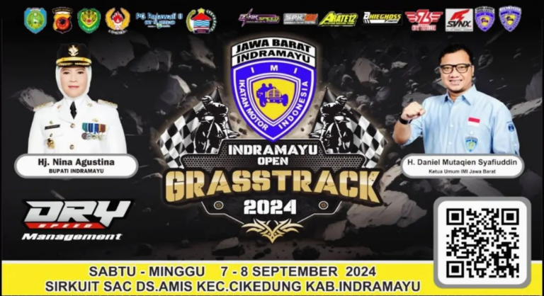 Jangan Terlewat! Indramayu Open Grasstrack 2024 akan Hadirkan Laga Seru September Mendatang