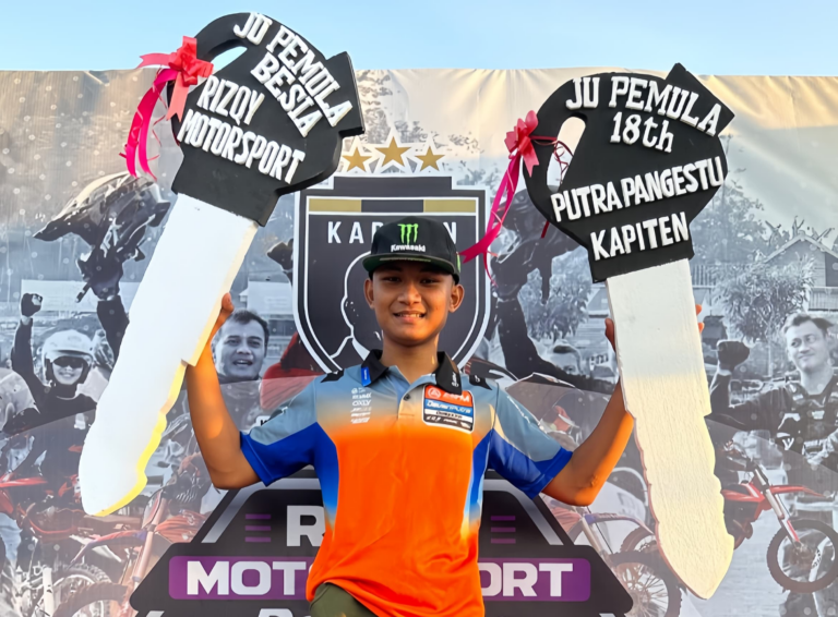 Aldo Bilkis Raih Kemenangan Ganda di Sirkuit Rizqy Motorsport, Lantian Juan Dominasi Kelas Open