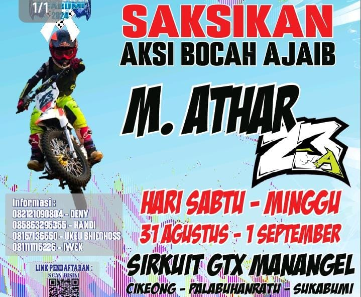 Braapers Sukabumi, Yuk Rayakan HUT Kab. Sukabumi ke-154 dengan Gasspol Maksimal di Event Baraya Grasstrack Open Sukabumi Ngabumi 2024!