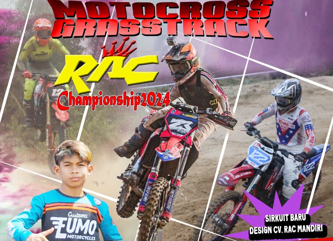 Saksikan Performa Bocah Ajaib, M. Athar Alghifari di Motocross Grasstrack RAC Championship!