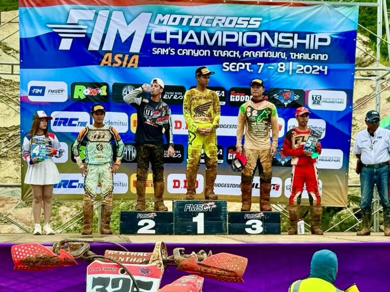 Delvintor Alfarizi Rajai Asia, Indonesia Berjaya di FIM Asia Motocross Championship 2024 Round 2