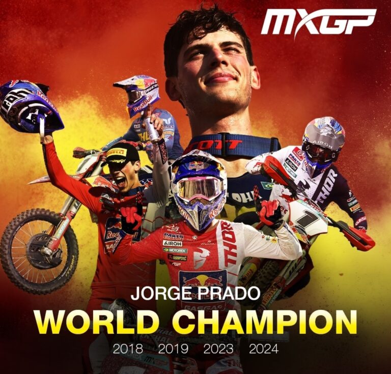 Jorge Prado Kunci Gelar Juara Dunia MXGP 2024 dalam Balapan Terakhir Spanyol