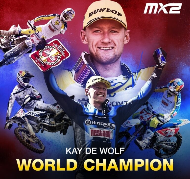 Kay de Wolf Raih Gelar Juara Dunia MX2 2024 Tepat di Hari Ulang Tahunnya yang ke-20