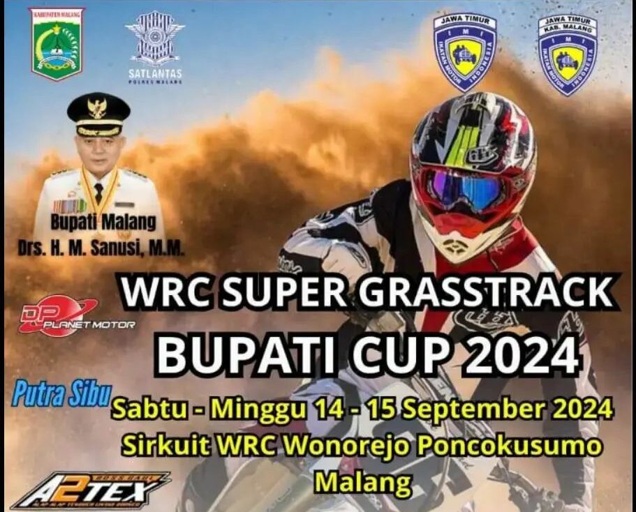 Ada Kelas Vespa dan Honda Win, Ayo Ikuti WRC Super Grasstrack Bupati Cup