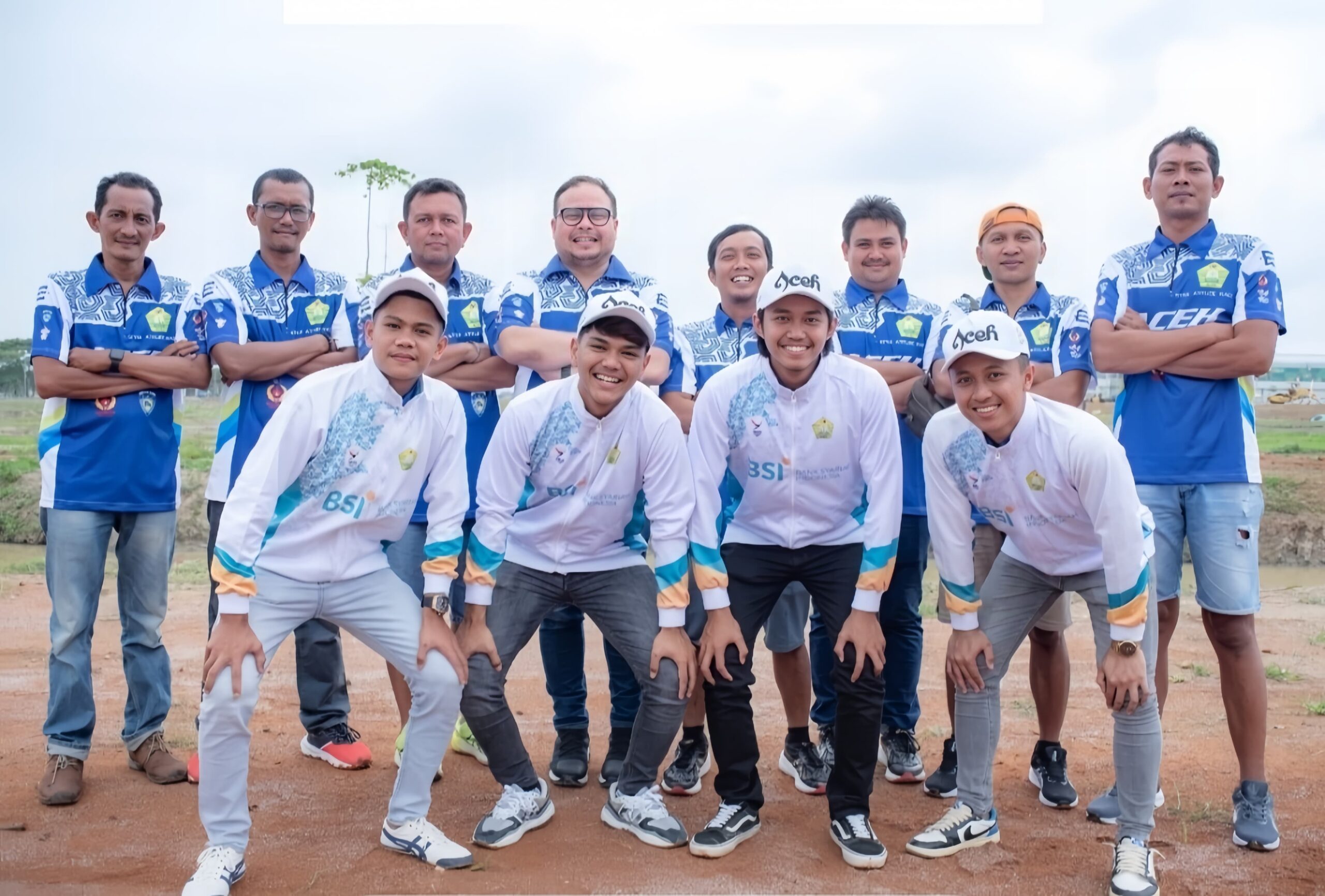 Tandem Solid, Lantian dan Excel Persembahkan Emas untuk Aceh di Cabor Bermotor Grasstrack Nomor Modifikasi Beregu PON Aceh-Sumut 2024