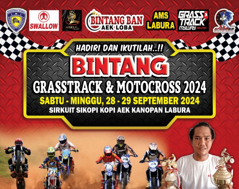 Gasspol Braapers, Bintang Grasstrack & Motocross 2024 Hadir Lagi di Akhir September Mendatang!